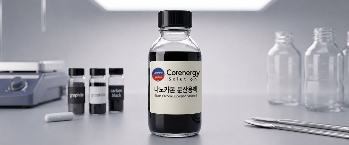 카본(CNT, 그래핀, carbon black 등) 분산용액 — 나노카본 분산용액 제품 이미지