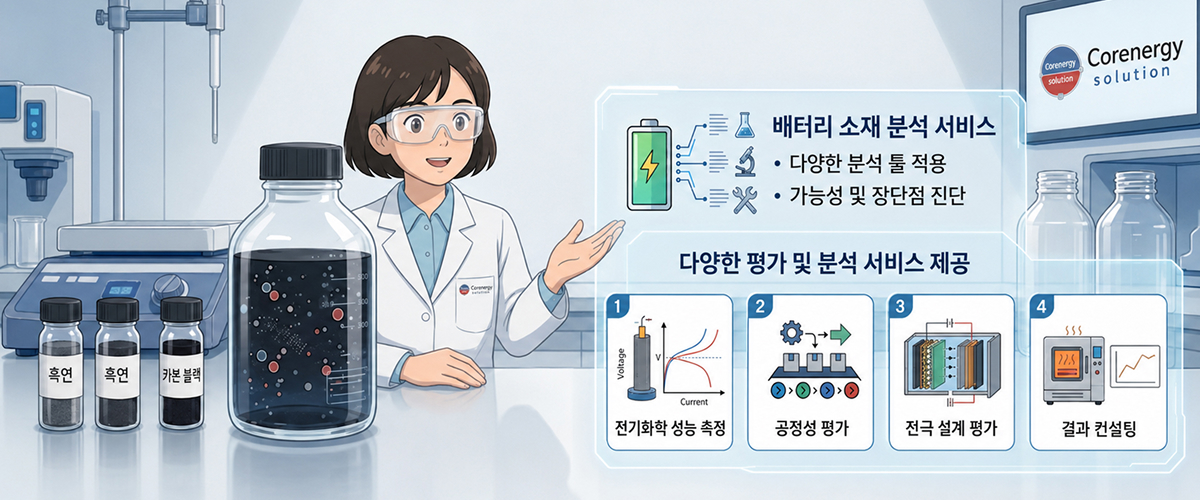 배터리 소재 평가 및 진단 — 배터리 소재 분석 서비스